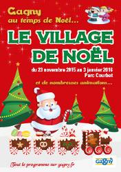 Village de Noël à Gagny - Marché du noël novembre, décembre 2015