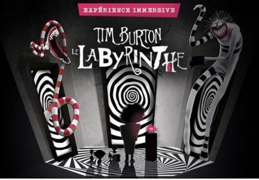 Tim Burton Labyrinth Paris