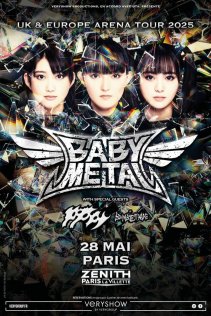 Babymetal en concert au Znith Paris