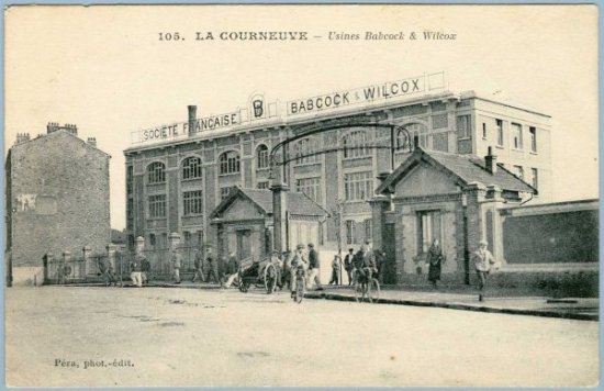 Usine Babcock et Wilcock La Courneuve