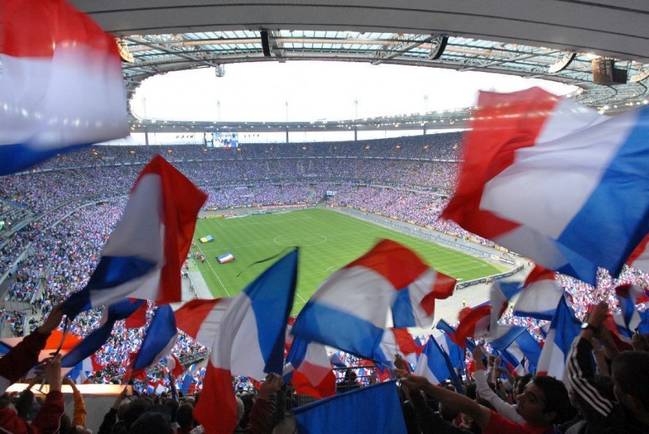 France - Isral match de football au Stade de France