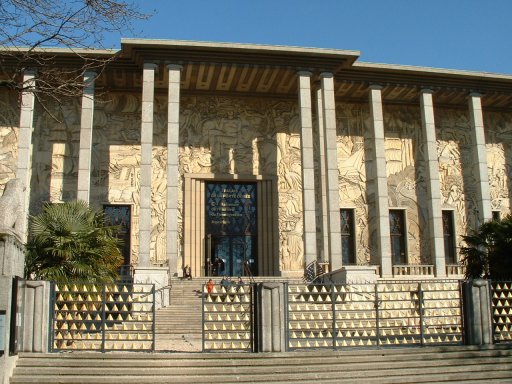 Palais de la Porte Doree museum and monument in Paris