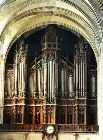 Saint Denis cathedral organ