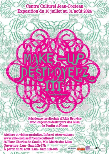 Exposition Make up destroyers au Centre Culturel Jean Cocteau