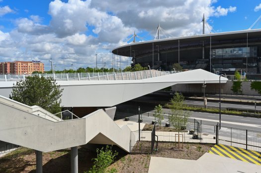 Passerelle Centre Aquatique Olympique  Ville de Saint-Denis - Aiman SAAD ELLAOUI