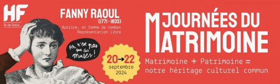 Les journes du Matrimoine 2024 en Ile de France