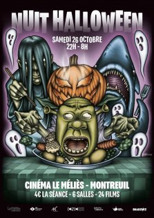 Nuit Halloween : une nuit de films au Mlis  Montreuil