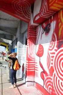 L't du canal 2012 street art batiment des douanes