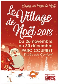 Village et marché de Noël à Gagny - novembre, décembre