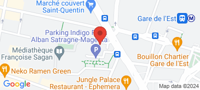 Mercure Paris Gare de l'Est Magenta, 1-3 Cour de la Ferme St Lazare Angle 79/81 boulevard Magenta, 75010 PARIS