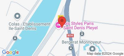 Htel ibis Styles Paris Saint Denis Pleyel, 2 quai de Saint-Ouen et 2 boulevard de la Libration, 93284 SAINT-DENIS