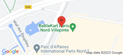 Battlekart Paris Nord Villepinte, 102 avenue des Nations Zac Paris-Nord 2, 93420 VILLEPINTE